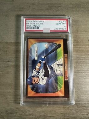 Aaron Judge 2024 1955 Anime #BA4 Gem Mint 10 Novelty Card. Yankees.